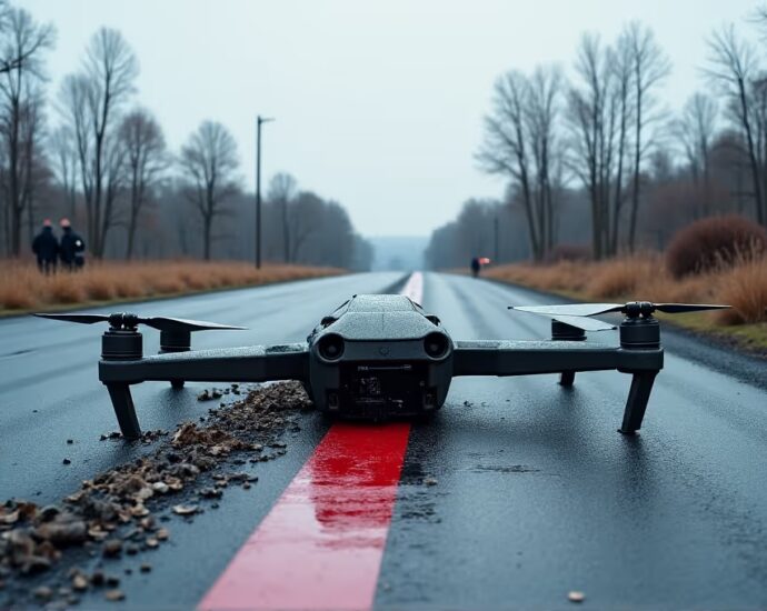 Estland zieht bei Drohnenüberflügen eine rote Linie | Symbolbild KI-generiert © 2026 EMH AG JS by Flux
