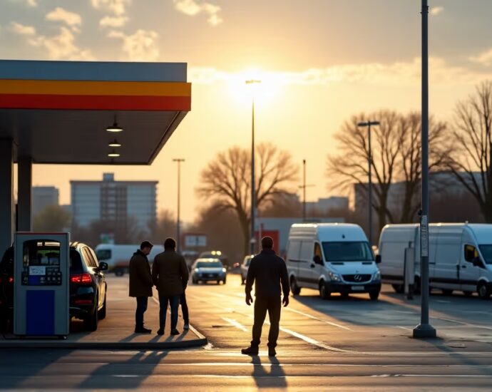Hohe Spritpreise treiben die Inflation zurück in die Schlagzeilen | Symbolbild KI-generiert © 2026 EMH AG JS by Flux