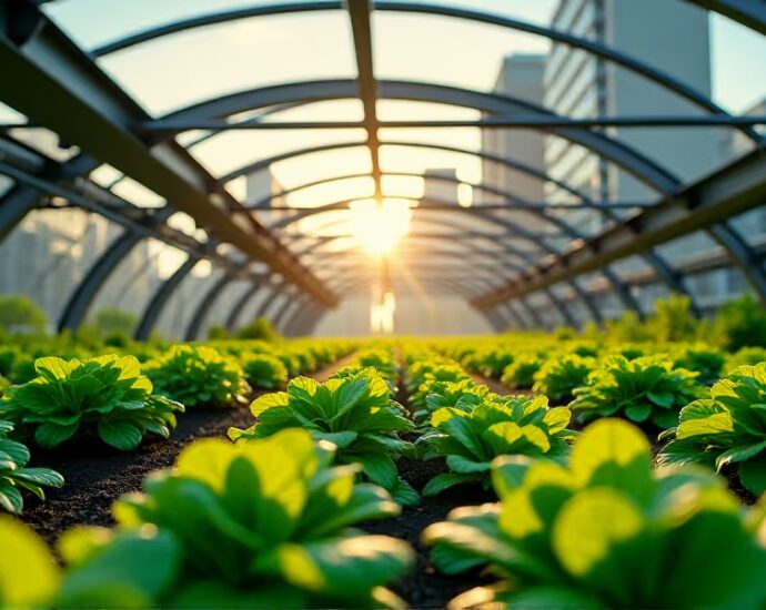 Indoorfarming Versorgungssicherheit | Symbolbild KI-generiert © 2026 EMH AG JS by Flux