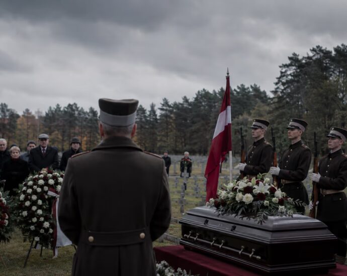Ehrensalve für Waffen-SS-Legionär: Lettlands brauner Schatten | Symbolbild KI-generiert © 2026 EMH AG JS by OpenAI 5.5
