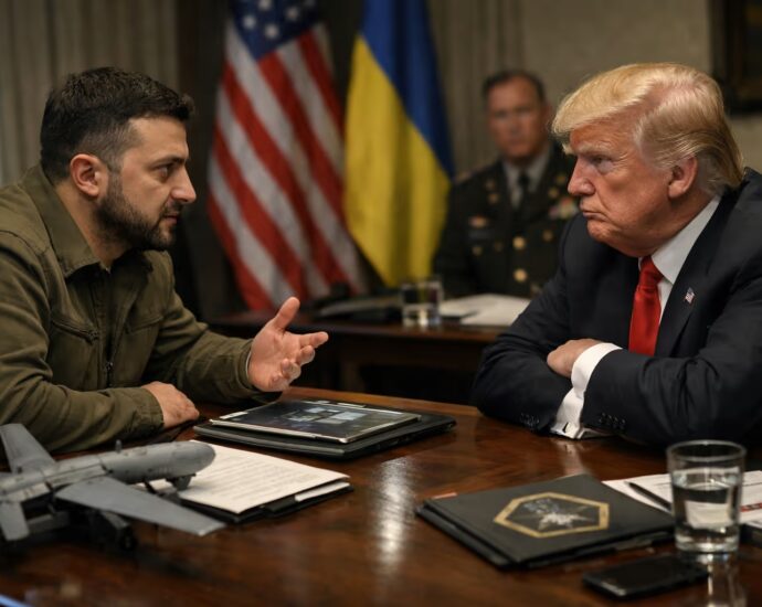 Selenskijs demütigendes Angebot an Trump | Symbolbild KI-generiert © 2026 EMH AG JS by OpenAI 5.4