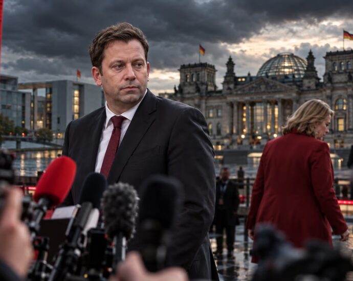 SPD-Beben: Klingbeils Neuwahl als Machtfrage | Symbolbild KI-generiert © 2026 EMH AG JS by OpenAI 5.5