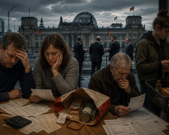 81 Prozent sorgen sich ums Geld und wählen Sozialabbau? | Symbolbild KI-generiert © 2026 EMH AG JS by OpenAI 5.5